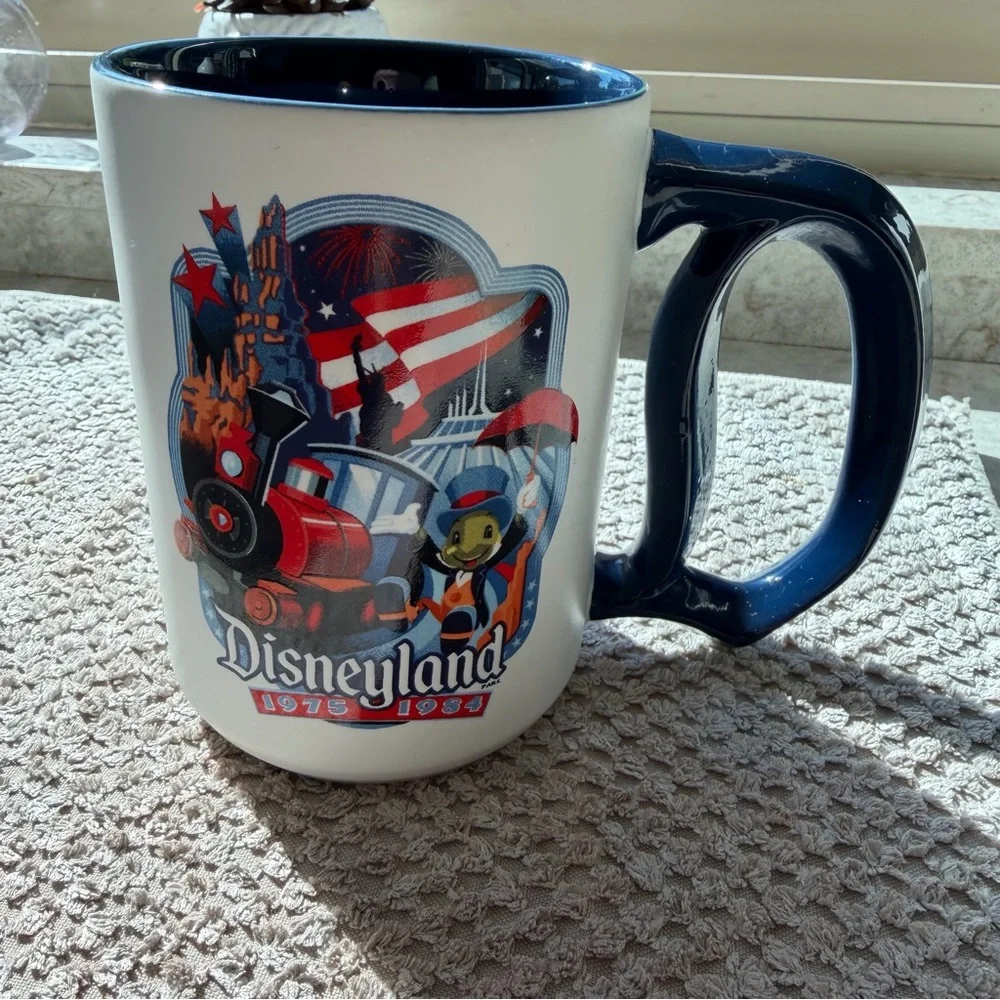 Disney Parks Disneyland Diamond 60th Anniversary 1975-1985 Decades Coffee Mug